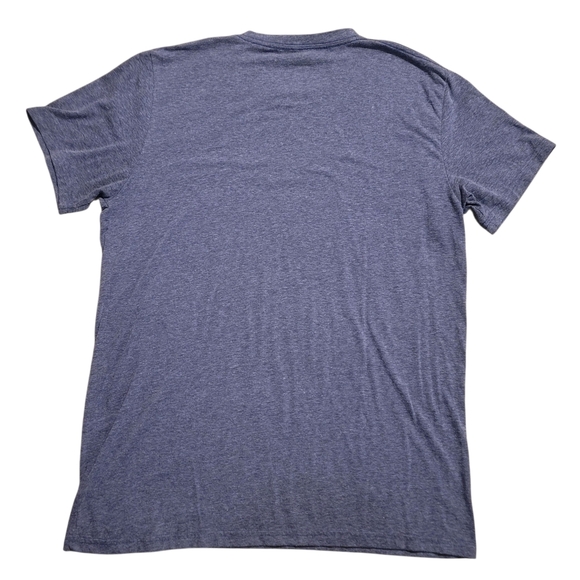 PUMA Womens Dark Gray Shirt Size Medium Short Sleeve Crew Neck - Picture 3 of 4